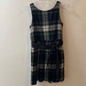 EUC Polo by Ralph Lauren Blue and Green Sleeveless Dress